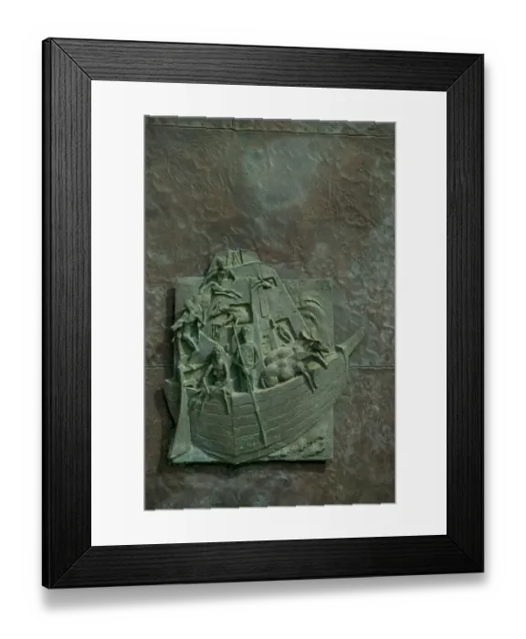 Framed Print : architectural detail, St. Peters church, Rostock_Germany Framed Print : architectural detail, St. Peters church, Rostock_Germany