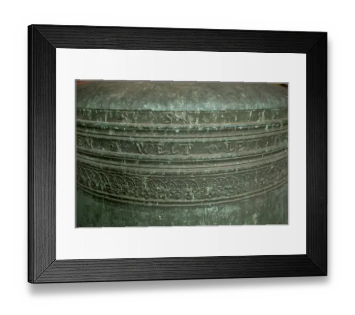 Framed Print : architectural detail, St. Peters Church, Rostock_Germany