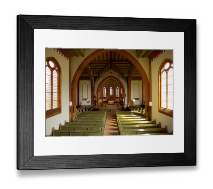 Framed Print : Maria Church, Warnemunde Framed Print : Maria Church, Warnemunde