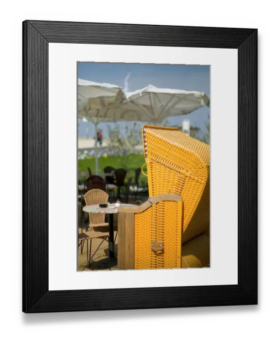 Framed Print : ouside restaurant, warnemunde Framed Print : ouside restaurant, warnemunde