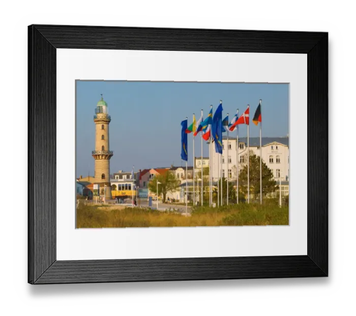 Framed Print : warnemunde lighthouse Framed Print : warnemunde lighthouse