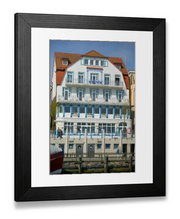 Framed Print : old building, warnemunde Framed Print : old building, warnemunde