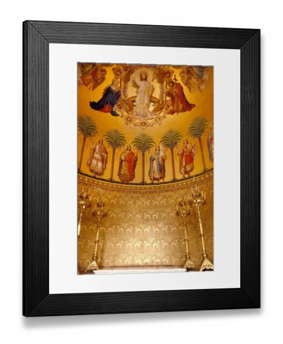 Framed Print : Europe, Germany, Bavaria, Neuschwanstein. Church interior Framed Print : Europe, Germany, Bavaria, Neuschwanstein. Church interior