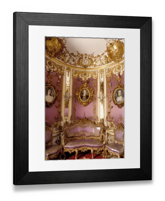 Framed Print : Europe, Germany, Bavaria, Linderhof. Lavish interior detail Framed Print : Europe, Germany, Bavaria, Linderhof. Lavish interior detail