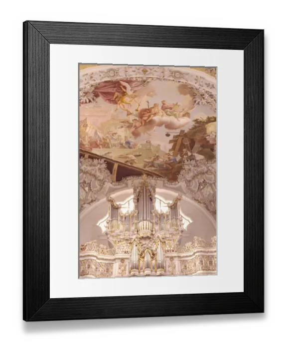 Framed Print : Europe, Germany, Bavaria, Steingarden, Welfenmunster Framed Print : Europe, Germany, Bavaria, Steingarden, Welfenmunster