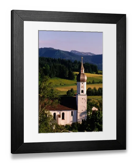 Framed Print : Germany, Bavaria, Bad Bayersoien Framed Print : Germany, Bavaria, Bad Bayersoien