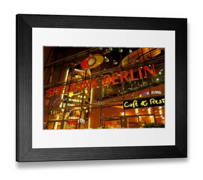 Framed Print : Europe, Germany, Berlin. Potsdamer Platz, Spielbank Berlin Casino Framed Print : Europe, Germany, Berlin. Potsdamer Platz, Spielbank Berlin Casino