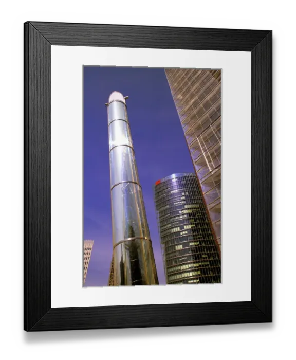 Framed Print : Europe, Germany, Berlin. Potsdamer Platz, DB building details Framed Print : Europe, Germany, Berlin. Potsdamer Platz, DB building details