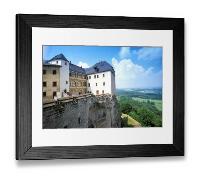 Framed Print : Europe, Germany, Saxony, Konigstein. Festung Konigstein Castle Framed Print : Europe, Germany, Saxony, Konigstein. Festung Konigstein Castle