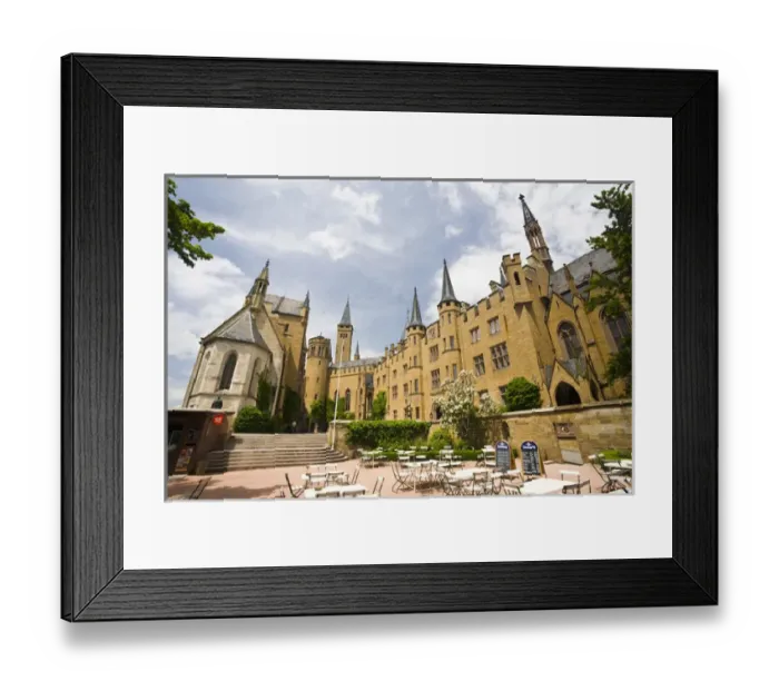 Framed Print : GERMANY, Baden-Wurttemberg, Hechingen (Area). Burg Hohenzollern, Hohenzollern Castle Framed Print : GERMANY, Baden-Wurttemberg, Hechingen (Area). Burg Hohenzollern, Hohenzollern Castle