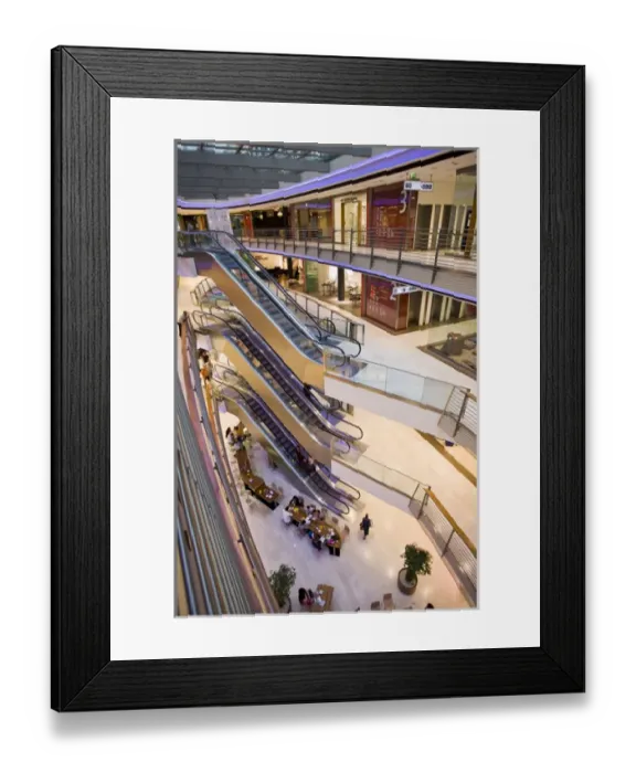 Framed Print : GERMANY, Baden-Wurttemberg, Stuttgart. Konigsbau Passagen Shoping Mall, interior Framed Print : GERMANY, Baden-Wurttemberg, Stuttgart. Konigsbau Passagen Shoping Mall, interior