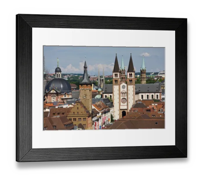 Framed Print : GERMANY, Bavaria, Bayern, Wurzburg. Dom Cathedral Framed Print : GERMANY, Bavaria, Bayern, Wurzburg. Dom Cathedral