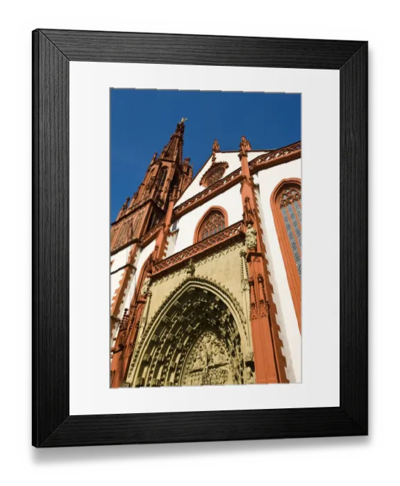 Framed Print : GERMANY, Bavaria, Bayern, Wurzburg. Marienkapelle church Framed Print : GERMANY, Bavaria, Bayern, Wurzburg. Marienkapelle church