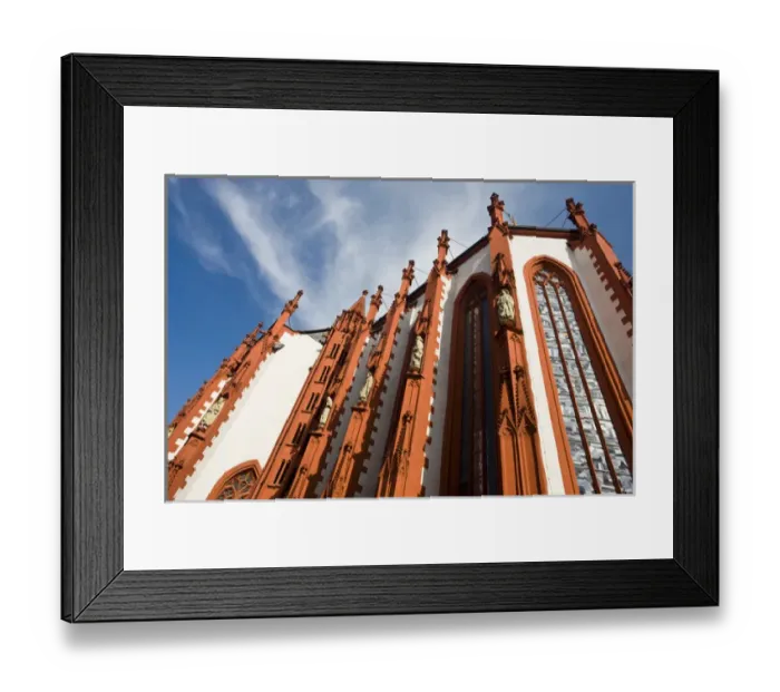 Framed Print : GERMANY, Bavaria, Bayern, Wurzburg. Marienkapelle church Framed Print : GERMANY, Bavaria, Bayern, Wurzburg. Marienkapelle church