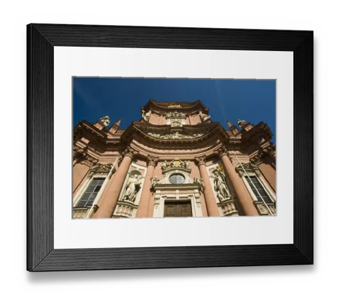 Framed Print : GERMANY, Bavaria, Bayern, Wurzburg. Neumunster church Framed Print : GERMANY, Bavaria, Bayern, Wurzburg. Neumunster church