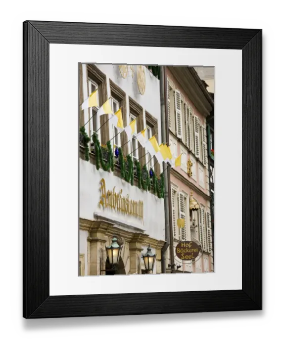 Framed Print : GERMANY, Bayern-Bavaria, Bamberg. Bamberg Lower Town Buildings Framed Print : GERMANY, Bayern-Bavaria, Bamberg. Bamberg Lower Town Buildings
