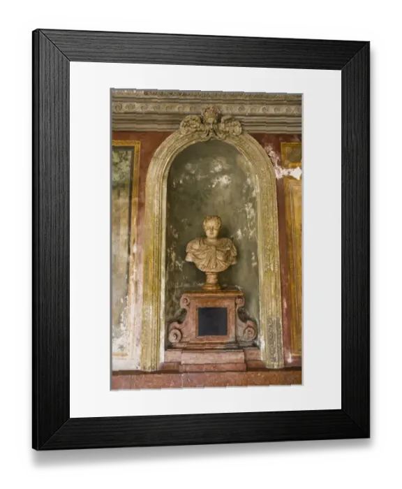 Framed Print : GERMANY, Bayern-Bavaria, Munich. Residenzmuseum, Grottenhof, Grotto Courtyard