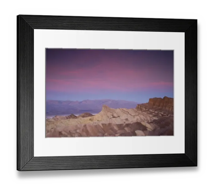 Framed Print : Mornings first light on Zabriskie Point and Death Valley Below. Death Valley N Framed Print : Mornings first light on Zabriskie Point and Death Valley Below. Death Valley N
