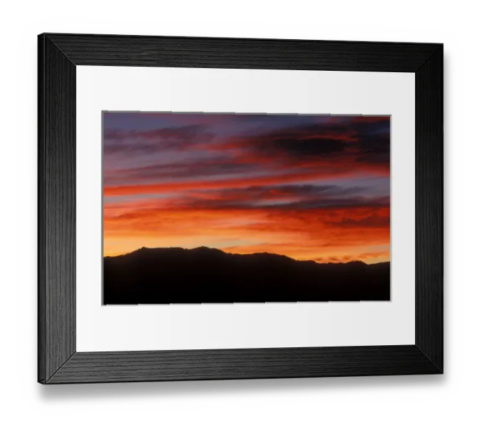 Framed Print : Sunset at Death Valley National Park, CA Framed Print : Sunset at Death Valley National Park, CA