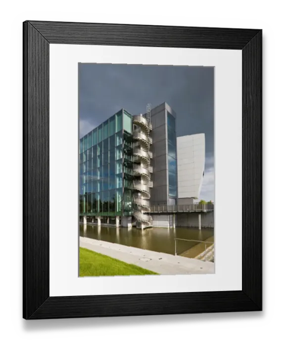 Framed Print : GERMANY, Niedersachsen, Wolfsburg. Autostadt, Forum Building Framed Print : GERMANY, Niedersachsen, Wolfsburg. Autostadt, Forum Building