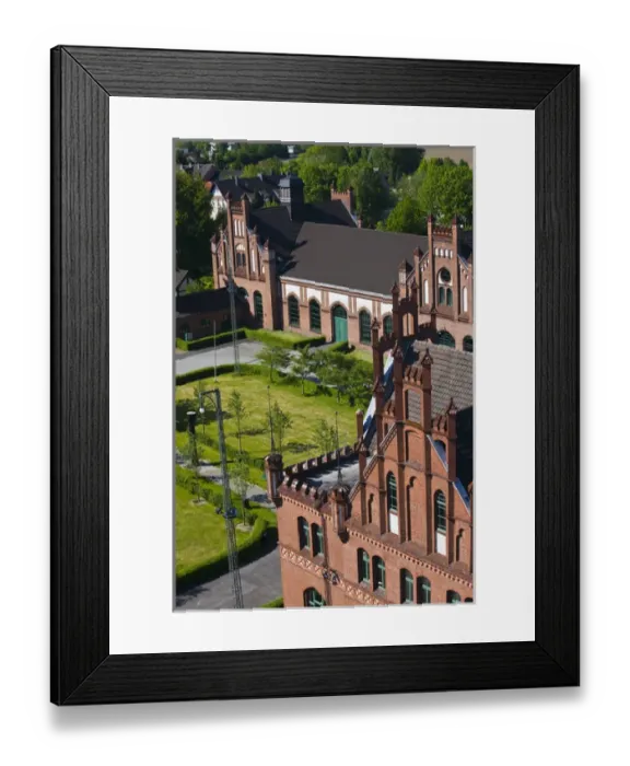 Framed Print : GERMANY, Nordrhein-Westfalen, Ruhr Basin, Dortmund. LWL Industrial Museum, Zollern Framed Print : GERMANY, Nordrhein-Westfalen, Ruhr Basin, Dortmund. LWL Industrial Museum, Zollern