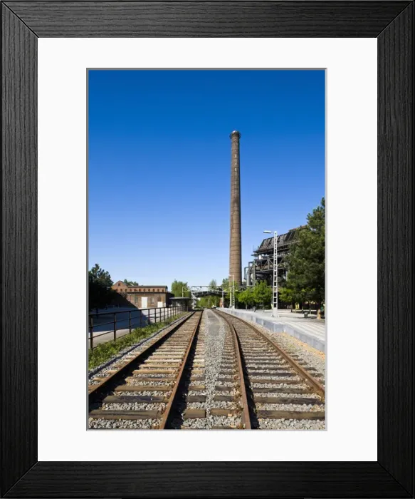 Framed Print : GERMANY, Nordrhein-Westfalen, Ruhr Basin, Duisburg. North Duisburg Landscape Park Framed Print : GERMANY, Nordrhein-Westfalen, Ruhr Basin, Duisburg. North Duisburg Landscape Park