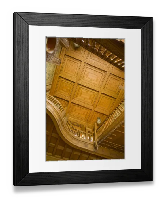 Framed Print : GERMANY, Nordrhein-Westfalen, Ruhr Basin, Essen. Villa Hugel, estate of the Krupp dynasty
