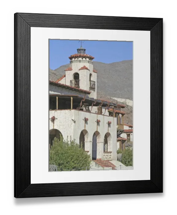 Framed Print : Scottys Castle, Death Valley National Park, California Framed Print : Scottys Castle, Death Valley National Park, California