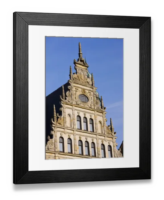 Framed Print : GERMANY, State of Bremen, Bremen. Bremer Bank building Framed Print : GERMANY, State of Bremen, Bremen. Bremer Bank building
