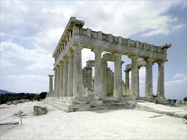 Temple of Aphaia at Aegina. Greek architecture