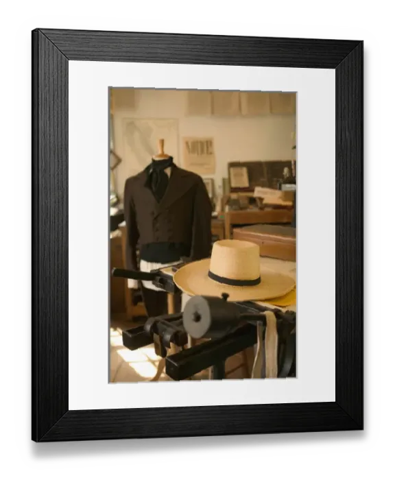 Framed Print : 06. USA, California, Gold Country, Columbia: Columbia State Historic Park Vintage Clothing Framed Print : 06. USA, California, Gold Country, Columbia: Columbia State Historic Park Vintage Clothing