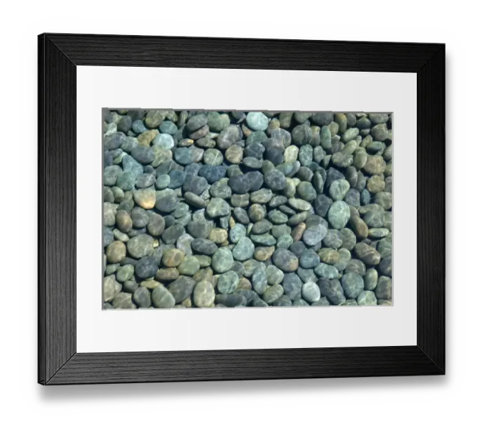 Framed Print : 06. USA, California, Napa Valley, Napa: Copia Wine Center Stones in Reflecting Pool