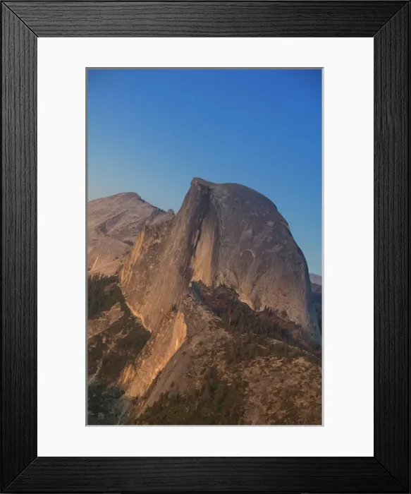 Framed Print : 06. USA, California, Yosemite National Park: View of Half Dome / Late Afternoon Framed Print : 06. USA, California, Yosemite National Park: View of Half Dome / Late Afternoon