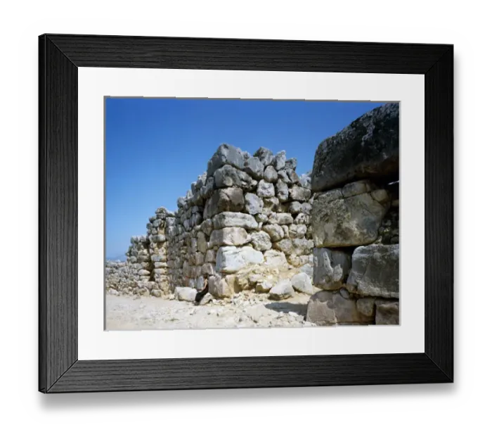 Framed Print : Tiryns, Mycenaean site Cyclopean Walls Greece Copyright: aAC Ltd Framed Print : Tiryns, Mycenaean site Cyclopean Walls Greece Copyright: aAC Ltd