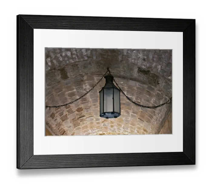 Framed Print : Hanging lamp, Crete, Greece Framed Print : Hanging lamp, Crete, Greece