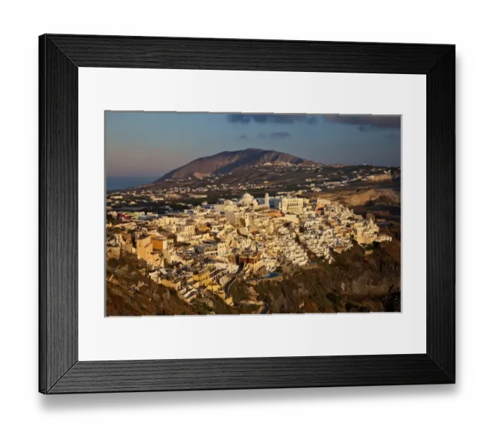 Framed Print : Firostefani; Santorini; Greece Framed Print : Firostefani; Santorini; Greece