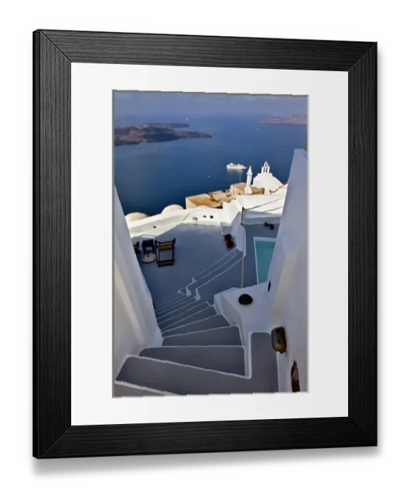 Framed Print : Imerovigli; Santorini; Greece Framed Print : Imerovigli; Santorini; Greece