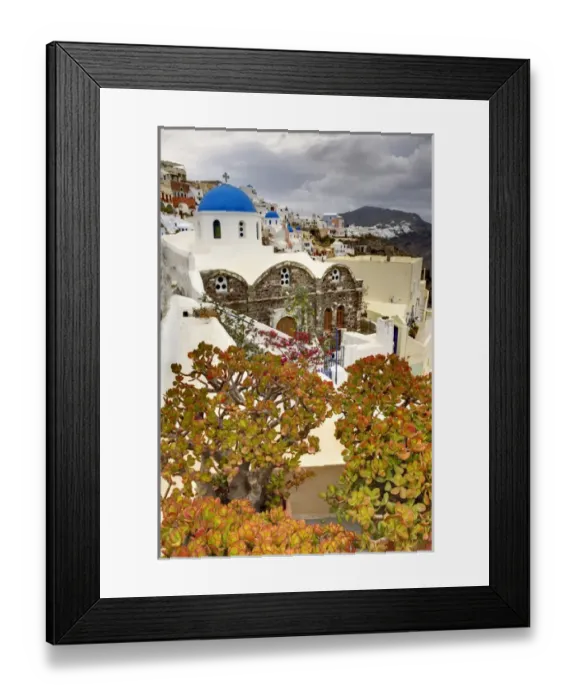 Framed Print : Imerovigli; Santorini; Greece Framed Print : Imerovigli; Santorini; Greece