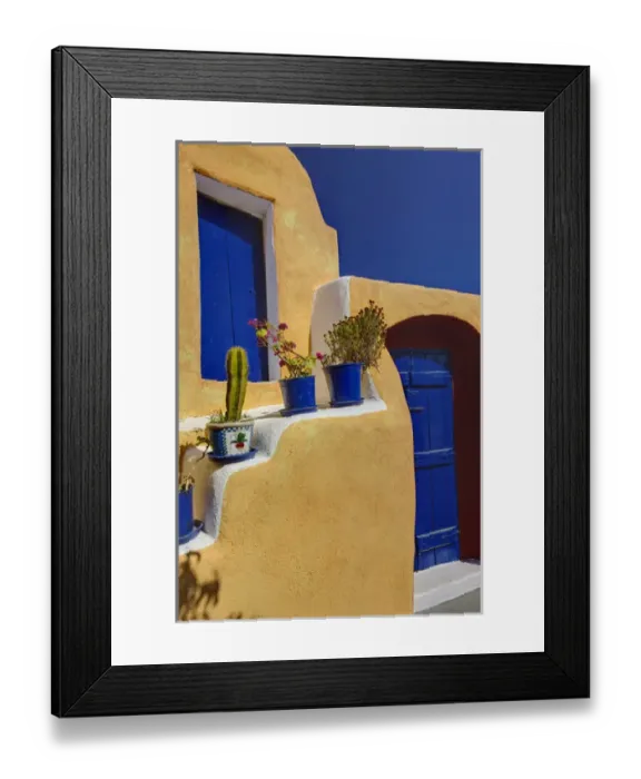 Framed Print : Oia, Santorini, Greece Framed Print : Oia, Santorini, Greece