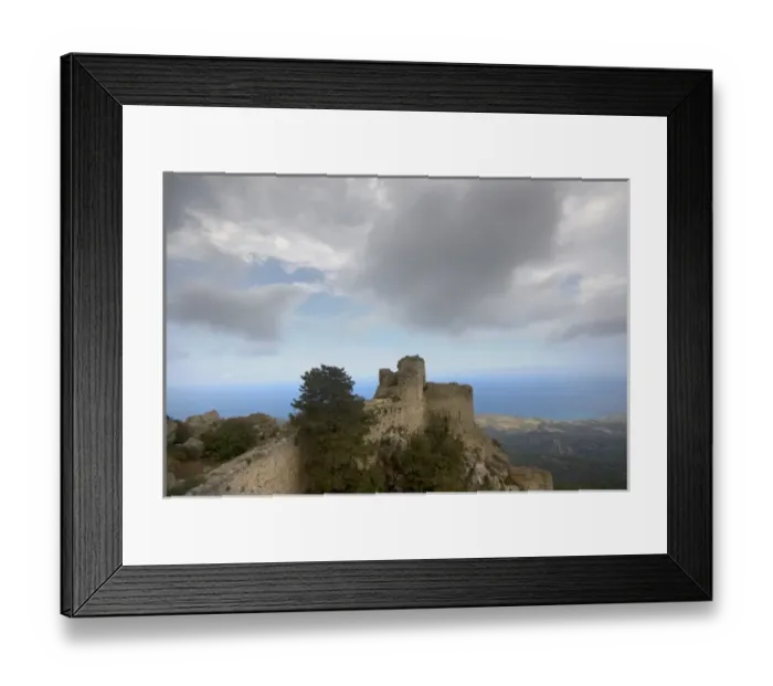 Framed Print : Cyprus, Kantara castle Framed Print : Cyprus, Kantara castle