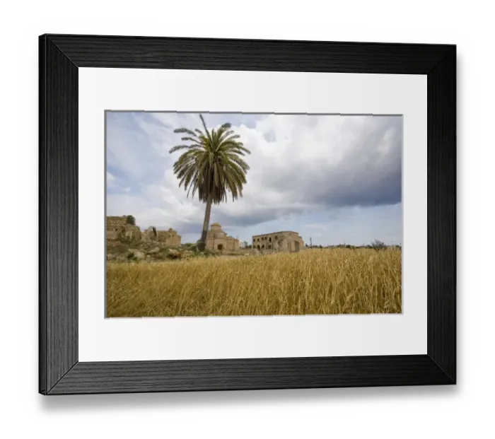 Framed Print : Cyprus, Karpas peninsula, Kanakaria church outside Boltashli village Framed Print : Cyprus, Karpas peninsula, Kanakaria church outside Boltashli village