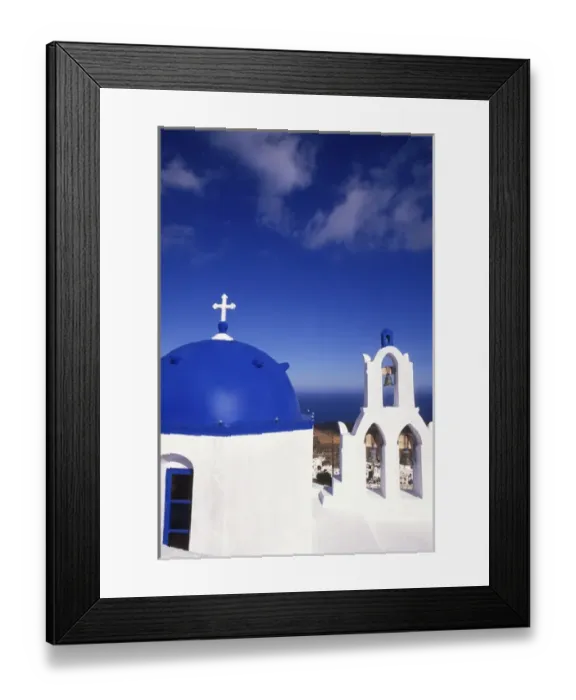 Framed Print : 04. Tourism of Greece White Church Buildings of Oia Santorini Greece Framed Print : 04. Tourism of Greece White Church Buildings of Oia Santorini Greece