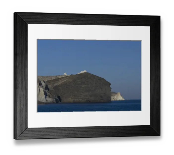 Framed Print : Greece, Cyclades, Island of Santorini (aka Thira)