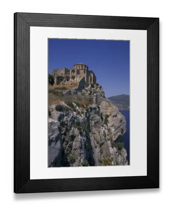 Framed Print : Greece, Monemvasia. Church of St. Sophia, upper village Framed Print : Greece, Monemvasia. Church of St. Sophia, upper village