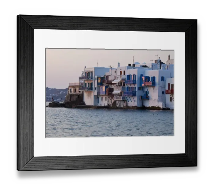 Framed Print : Mykonos, Greece