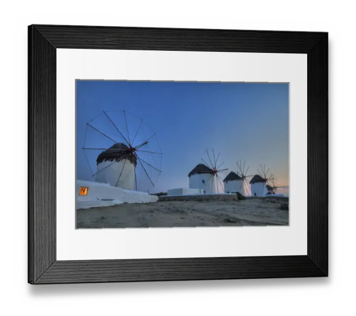 Framed Print : Mykonos, Greece