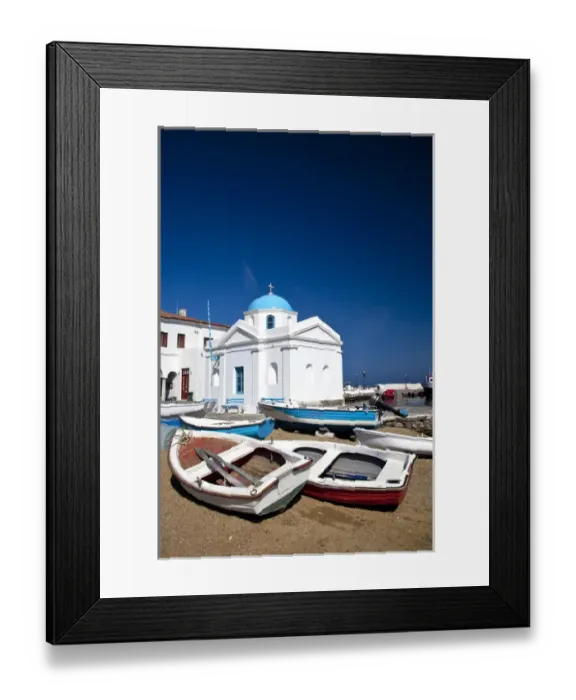 Framed Print : Mykonos, Greece Framed Print : Mykonos, Greece