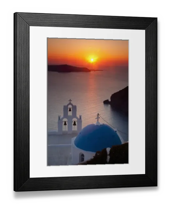 Framed Print : Santorini, Greece Framed Print : Santorini, Greece