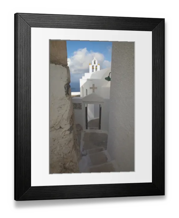 Framed Print : Santorini, Greece