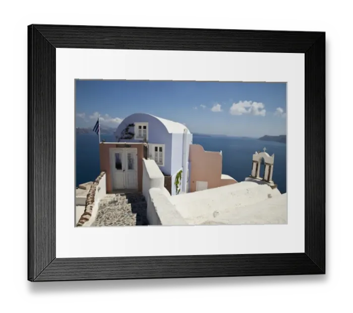 Framed Print : Oai, Santorini, Greece Framed Print : Oai, Santorini, Greece
